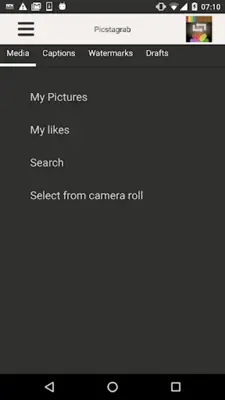 Picstagrab android App screenshot 12